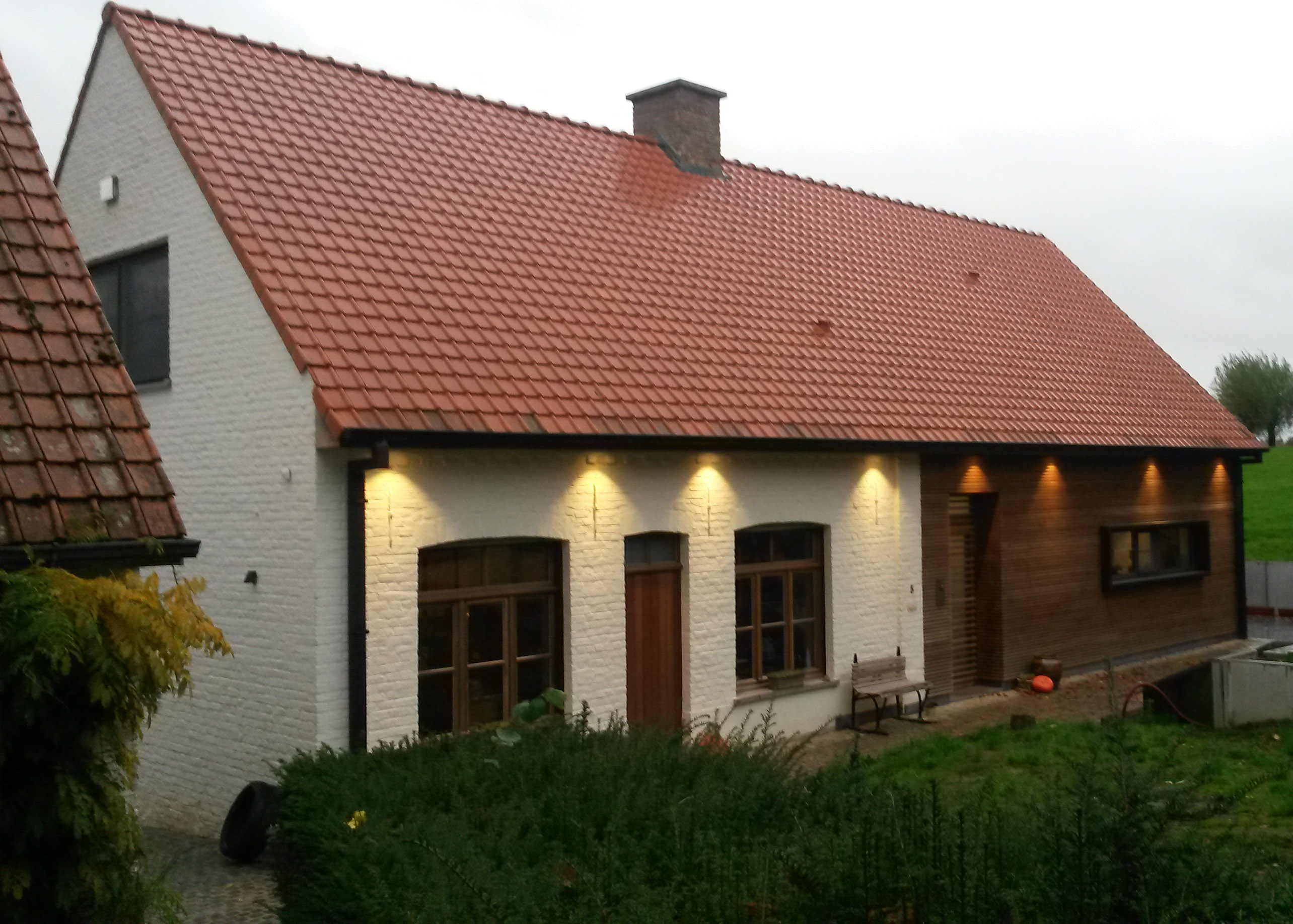 Renovatie en uitbreiding vakantiewoning.